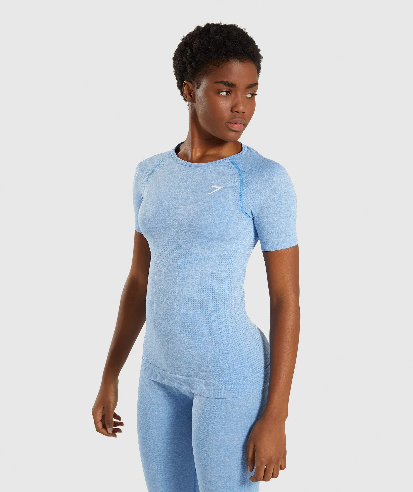 Gymshark Vital Seamless T-Shirt - Blue
