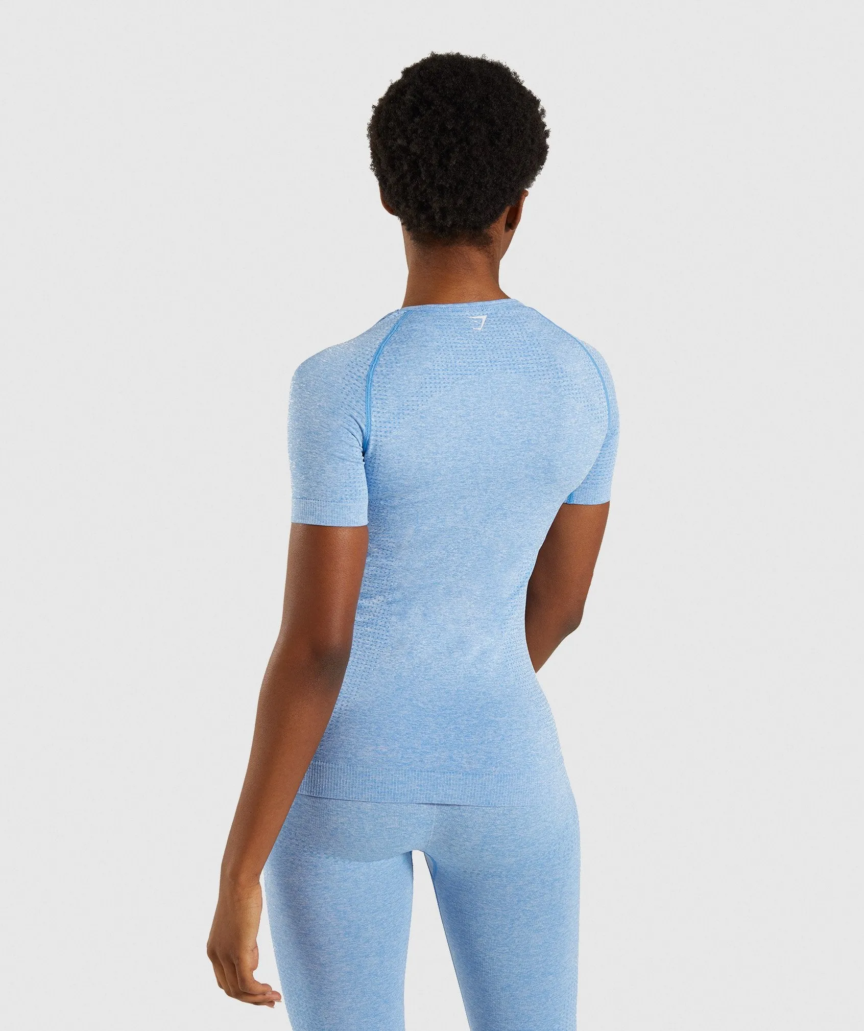Gymshark Vital Seamless T-Shirt - Blue