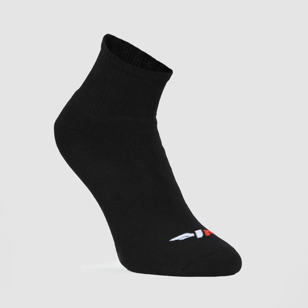 MEN-CREW-CUSHIONED-SOCKS (BLACK) 3 PAIRS