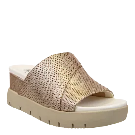 OTBT - NORM in GOLD Wedge Sandals